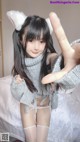 Coser @ 桜 井 宁宁 Vol.016: 白 い 猫 ち ゃ ん (50 photos)