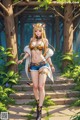 Hentai - Radiant Huntress in Verdant Silks Set.2 20250126 Part 7